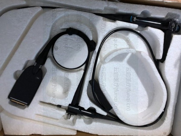 OLYMPUS  ENF-VT2電子鼻咽喉鏡， 橡皮老化發黃漏水