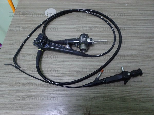 OLYMPUS  GIF-Q150胃鏡鋼絲螺旋管老化 角度緊 維修