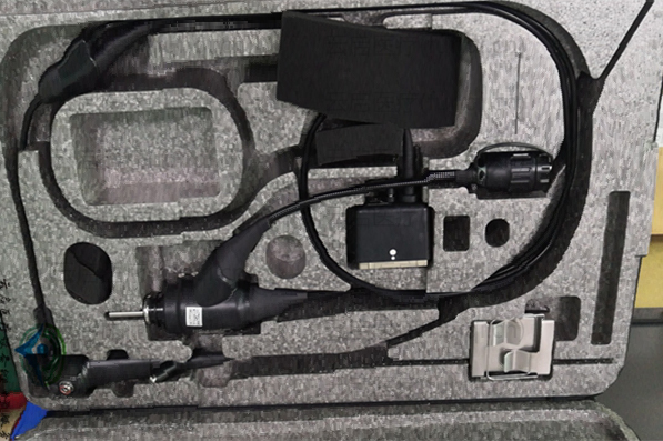 FUJIFILM EB-530US支氣管鏡 鉗子管漏水嚴重 維修